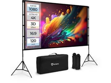 Lunaro Projectiescherm 120 inch - Projectiescherm -, Verzenden, Zo goed als nieuw