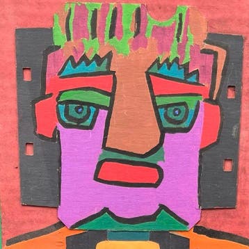 André Le Glatin (1935–2020) - Radiographie - Portrait Coloré