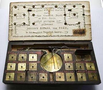 1/2 Dukat 1733 1804 Bergische Muenzwaagen Johann Daniel v..., Verzenden