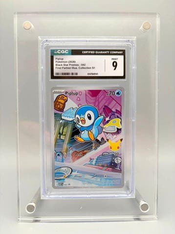 Pokémon Graded card - Piplup - First Partner Illustration, Nieuw
