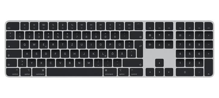 Apple Magic Keyboard met Touch ID en Numeriek - QWERTZ Duits, Computers en Software, Toetsenborden, Zo goed als nieuw, Verzenden