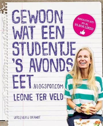 Gewoon wat een studentje ’s avonds eet | 9789492037022 |, Ophalen of Verzenden, Zo goed als nieuw, Leonie ter Veld