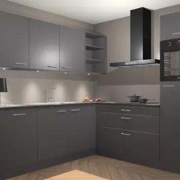 Onyxgrijze keuken Luanda 29269, Huis en Inrichting, Verzenden, Nieuw