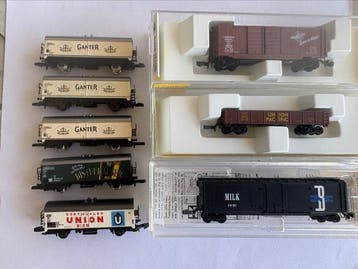 micro trains, Märklin Z - 14303, 13619, 14808 - Modeltrein, Hobby en Vrije tijd, Modeltreinen | N-Spoor, Nieuw