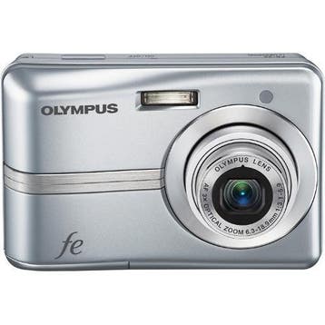 Olympus FE-25 Digitale Compact Camera - Zilver (In doos), Verzenden, Zo goed als nieuw