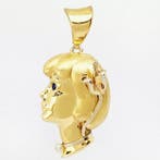 Hanger - 18 karaat Geel goud, Sieraden, Tassen en Uiterlijk, Antieke sieraden