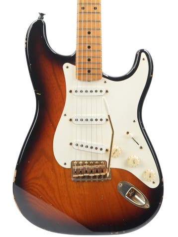 Fender Custom Shop 50s John Cruz Stratocaster Two Color..., Ophalen of Verzenden, Zo goed als nieuw, Solid body, Fender