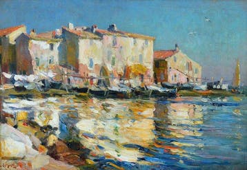 Louis Agricol Montagne (1879-1960) - La pointe du Bescon aux, Antiek en Kunst