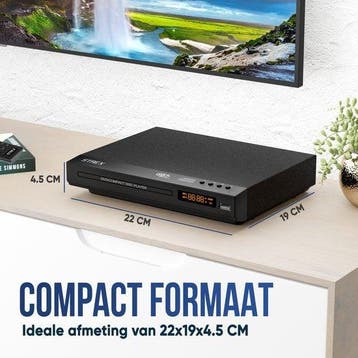 2dekans | Strex DVD Speler Met HDMI - Full HD 1080P -, Ophalen of Verzenden, Zo goed als nieuw