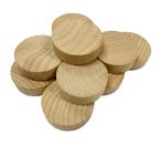 Set van 100 houten schijven (dia: 4 cm, dikte: 12 mm, schim, Ophalen of Verzenden, Nieuw