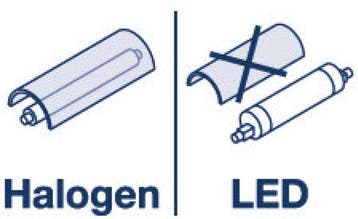 LED R7s Ø1.4x11.8cm 9W 1080lm 2700K glas Niet-Dimbaar, Ophalen of Verzenden, Nieuw