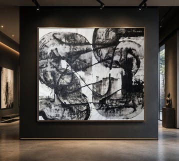 Timo Wedell - Flowing Connection - XXL - Abstract Klein