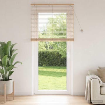 vidaXL Venetiaanse jaloezie Eiken Look 120 x 250 cm 35 mm, Huis en Inrichting, Verzenden, Nieuw, Bruin