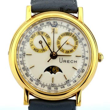 Urech - Triple Calendar Moonphase - Zonder minimumprijs -, Nieuw