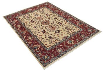 Handgeknoopte designer vloerkleed met Sarouk-patroon – Nieuw, Nieuw