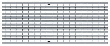 ACO Multiline Sealin V200 B125 langstaafrooster verzinkt, Ophalen of Verzenden, Nieuw