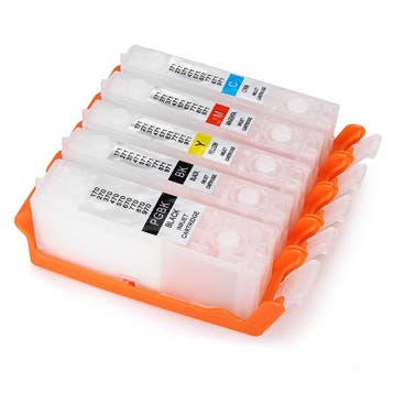 Geschikt Canon Pgi-570 & Cli-571 XL serie Navulbare, Nieuw, Cartridge, Inktmedia