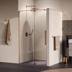 Brauer Stellar - Nisdeur - 2-Delig - Draaiend - Helder Glas, Ophalen of Verzenden, Nieuw, Rvs