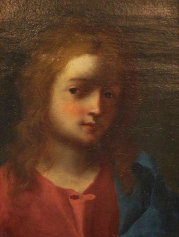 Bernardino Luini (c.1480/85-1532), Kring van - Salvator