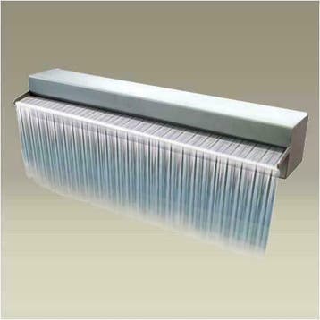 Rvs watervallen 30 cm breed spiegel waterval, Ophalen of Verzenden, Nieuw, Rvs, Waterval