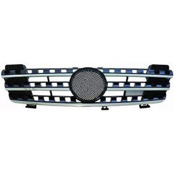 Grill Mercedes ML W164 05- Zwart, Verzenden, Nieuw, Mercedes-Benz