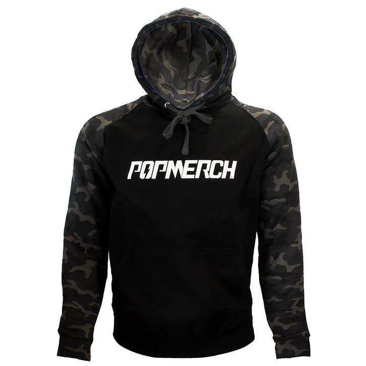 Popmerch Originals Camo Hooded Sweater, Kleding | Heren, Truien en Vesten, Verzenden