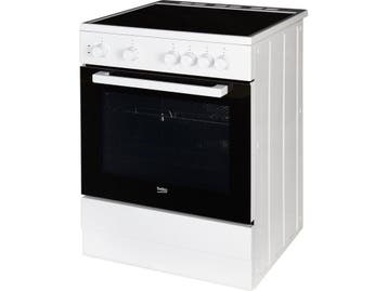 Beko FSM67010GW - Fornuis - Wokbrander - Wit, Verzenden, Zo goed als nieuw
