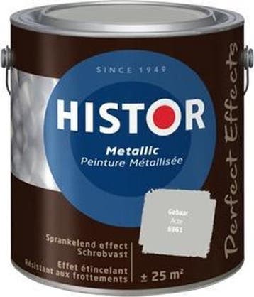 Histor Perfect Effects Metallic Muurverf - Gebaar 6961 -..., Overige kleuren, Nieuw, Ophalen of Verzenden, Verf
