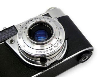 Kodak Retinette 1B, Obiettivo Rodenstock Reomar 45mm f/2.8 e, Audio, Tv en Foto, Fotocamera's Analoog, Nieuw