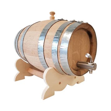Frans eiken wijnvat / whiskyvat - 3 Liter (Stoken & Brouwen), Ophalen of Verzenden, Nieuw