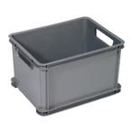 Curver Unibox opbergbox 30 liter zilver - Maat L, Ophalen of Verzenden