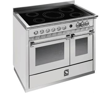 Steel A10SF-5FI Ascot Fornuis Inductiekookplaat zones7699, Ophalen of Verzenden, Nieuw, Vrijstaand, Energieklasse A of zuiniger