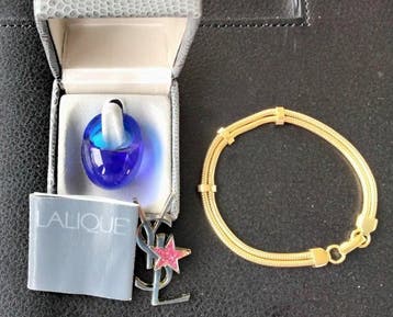 Themacollectie - Ring van Lalique gesigneerd - Armband