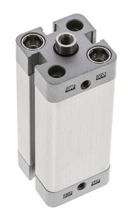 ISO 21287 Compacte Dubbelwerkende Cilinder 20-50mm -, Verzenden, Nieuw