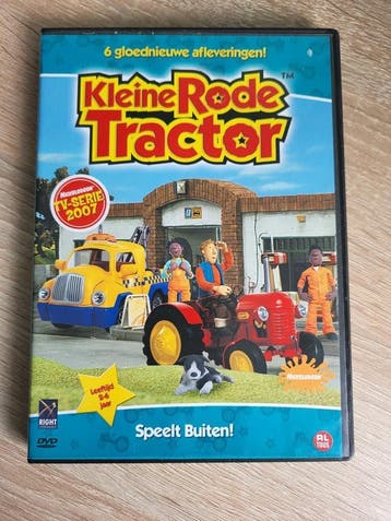 DVD - Kleine Rode Tractor - Speelt Buiten, Avontuur, Gebruikt, Verzenden, Alle leeftijden