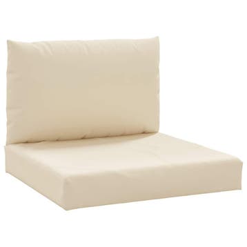 VidaXL pallet kussen, beige, Ophalen, Nieuw