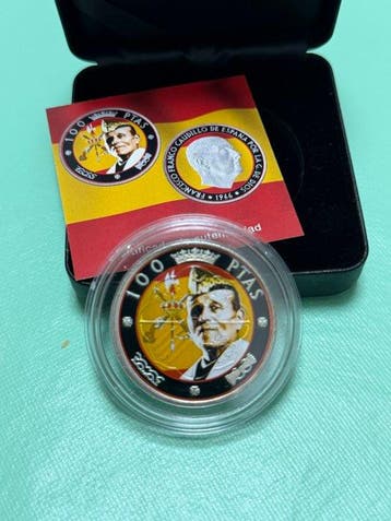 Spanje. Francisco Franco. 100 Pesetas 1966 (Zonder
