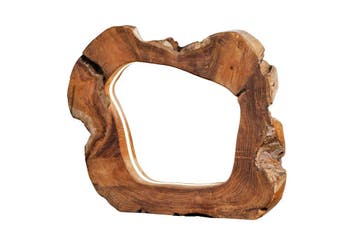 Tafellamp ORGANIC ARTWORK 45cm LED-strips naturel - 44684, Ophalen of Verzenden, Nieuw