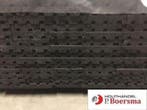 Rhombus triple profiel 28 X 130 mm | Zwart gecoat!, 25 tot 50 mm, Nieuw, Plank, 300 cm of meer