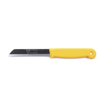 Solingen Schilmesje – RVS Glad – 18,5 cm met Blade Cover, Ophalen of Verzenden, Nieuw, Rvs of Chroom