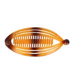 Haarspeld Bananenklem 14cm - Opengewerkt Streep - Staartklem, Nieuw