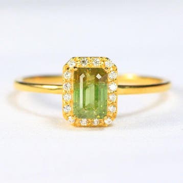 Ring - 14 karaat Geel goud, 1,33 gram GFCO-gecertificeerd -, Nieuw