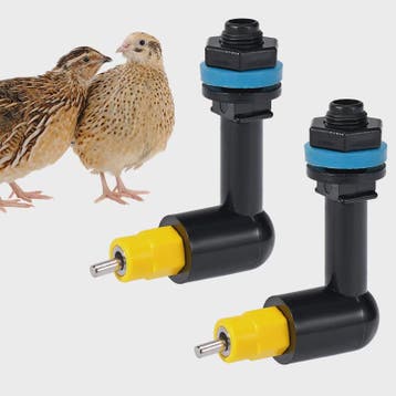 Automatische Nipler Drinkbakjes voor Pluimvee - 2, 4 of 6 St, Dieren en Toebehoren, Pluimvee