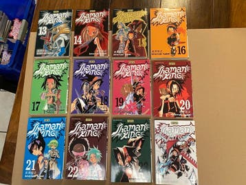 Manga - Shaman King - deel 13 t/m 24 NEDERLANDS - nieuwstaat, Meerdere comics, Verzenden, Zo goed als nieuw, Japan (Manga)