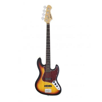 Aria STB-JB/TT 3TS Sunburst basgitaar, Muziek en Instrumenten, Snaarinstrumenten | Gitaren | Bas, Ophalen of Verzenden, Nieuw
