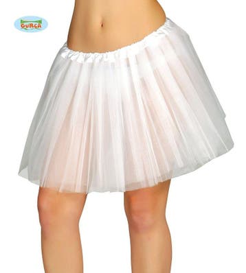 Witte tutu, Verzenden, Nieuw, Feestartikel
