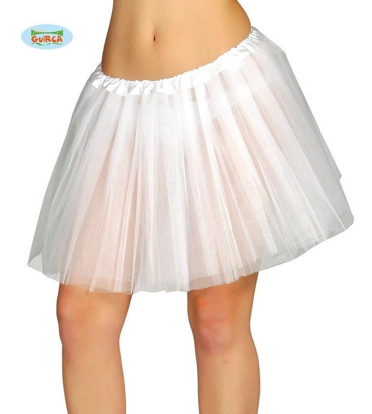 Witte tutu, Hobby en Vrije tijd, Feestartikelen, Feestartikel, Nieuw, Verzenden
