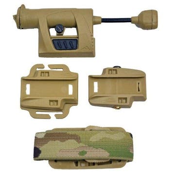 Princeton Tec MPLS  tactische LED hoofdlamp / helmlamp 3-..., Verzamelen, Militaria | Algemeen, Ophalen of Verzenden, Landmacht