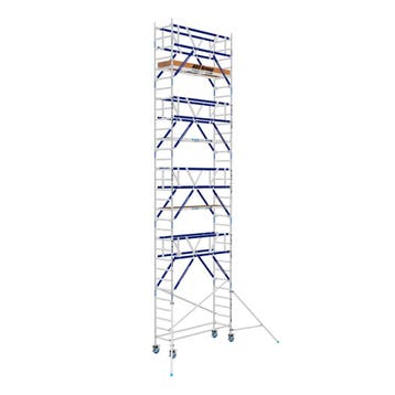 AGS Pro rolsteiger ASC 75 x 250 x 10,2wh tweezijdig, Verzenden, Nieuw, Rolsteiger of Kamersteiger, 5 meter of hoger