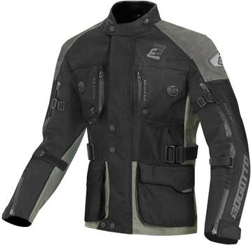 Bogotto Explorer-Z Waterdichte Zwart Groen Leren / Textiele, Jas | leer, Nieuw met kaartje, Bogotto, Heren